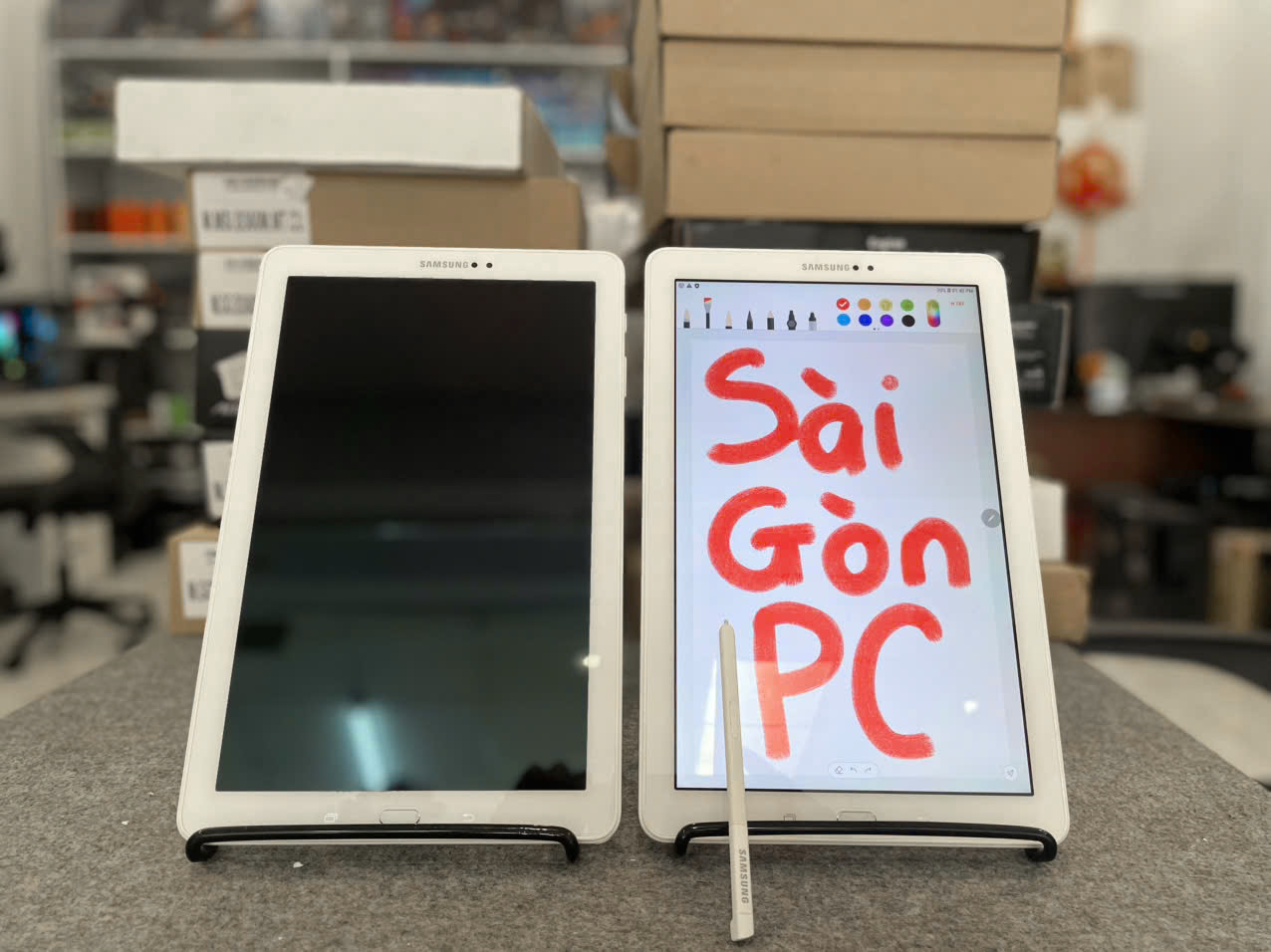 Máy tinh bảng Galaxy Tab A with S Pen - 10" FHD / 16GB (2nd)